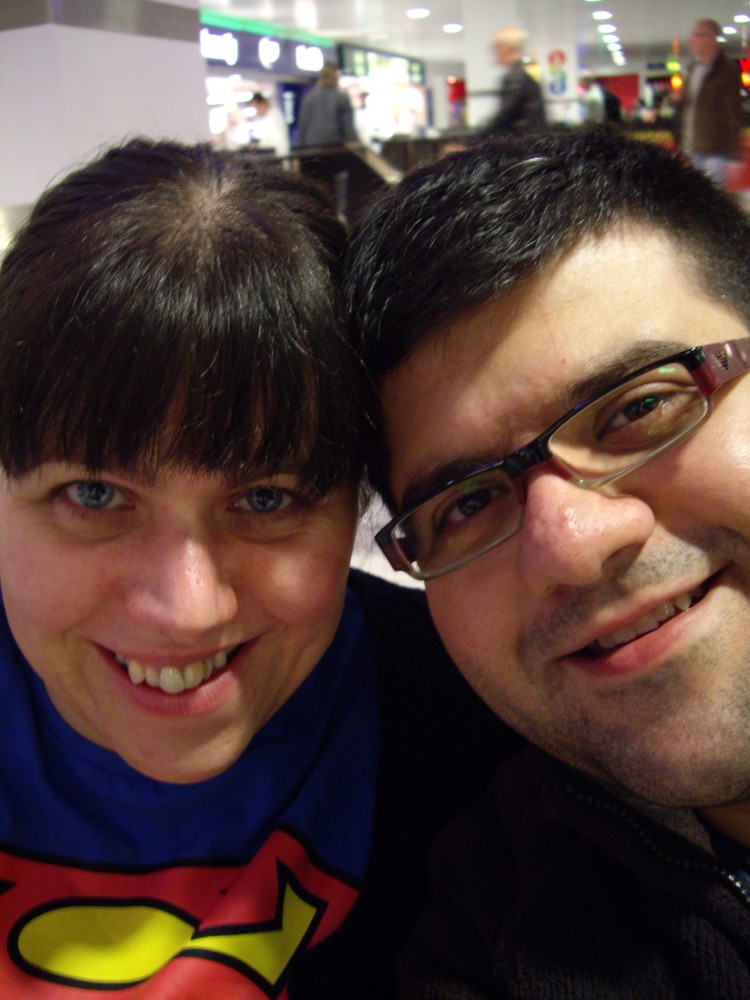 At Birmingham Airport